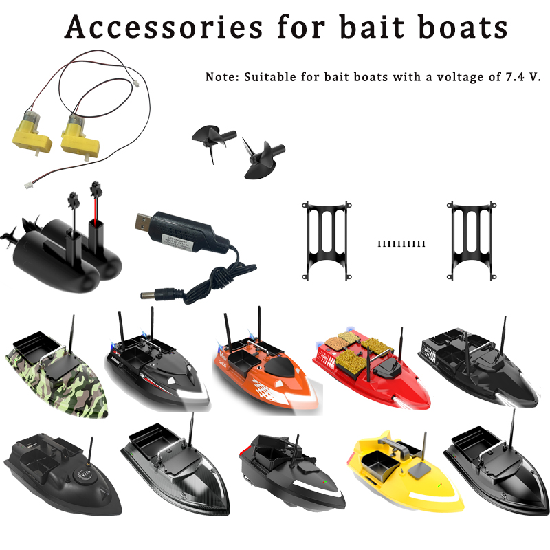 Fish Finder Gps - MBLN 7.4V universeel aasbootaccessoire – compatibel