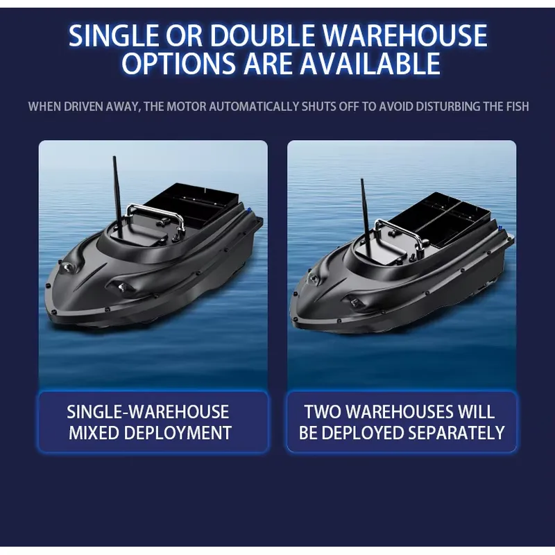 Fish Finder Gps - Visboot voor karpervissen, intelligente afstandsbediening, automatische