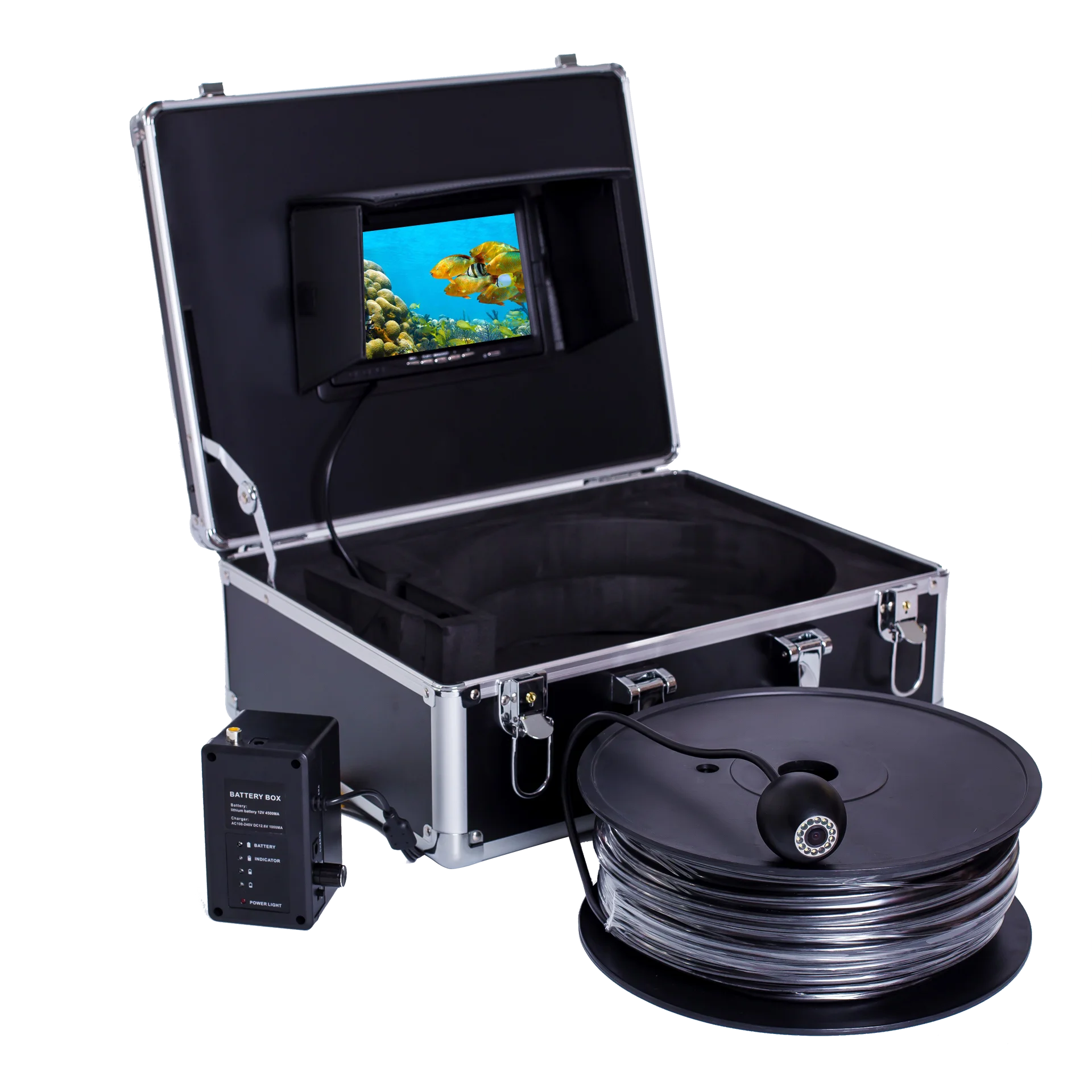 Underwater Camera - 20m kabel 7'' 1000TVL HD waterdichte