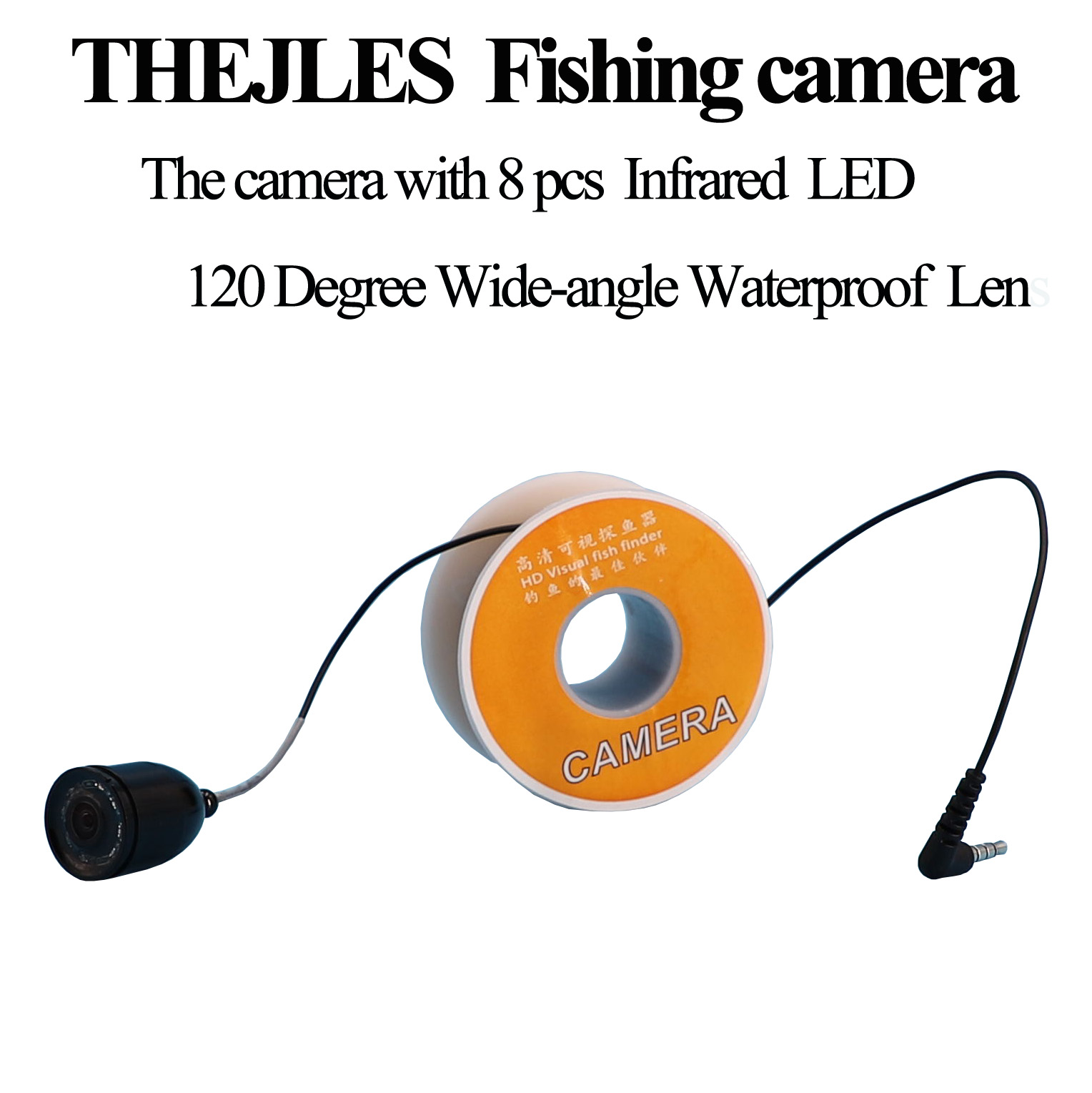 Onderwaterviscamera met 8 stuk - Fishing Depth Finder recensie en prijs