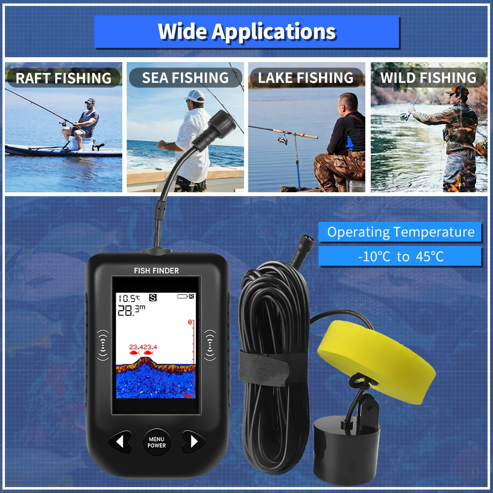 Erchang XF03 Viszoekers 45 Gra - Fishing Depth Finder recensie en prijs