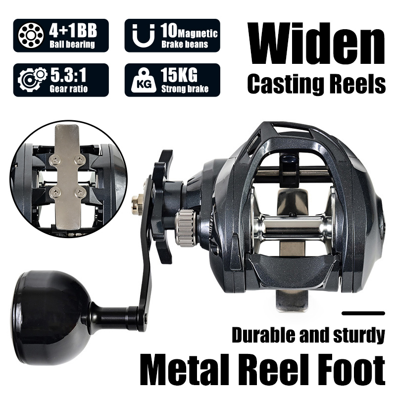 Brede behuizing, grote capacit - Kastking Reel Zephyr recensie en prijs