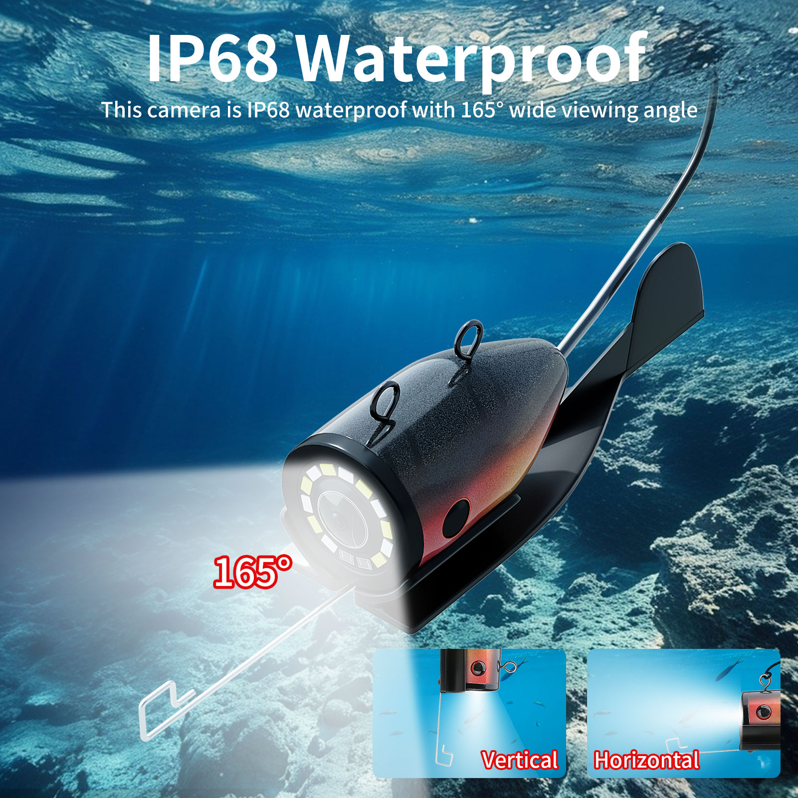 Onderwaterviscamera - 15/30/50 - Fish Finder Portable recensie en prijs