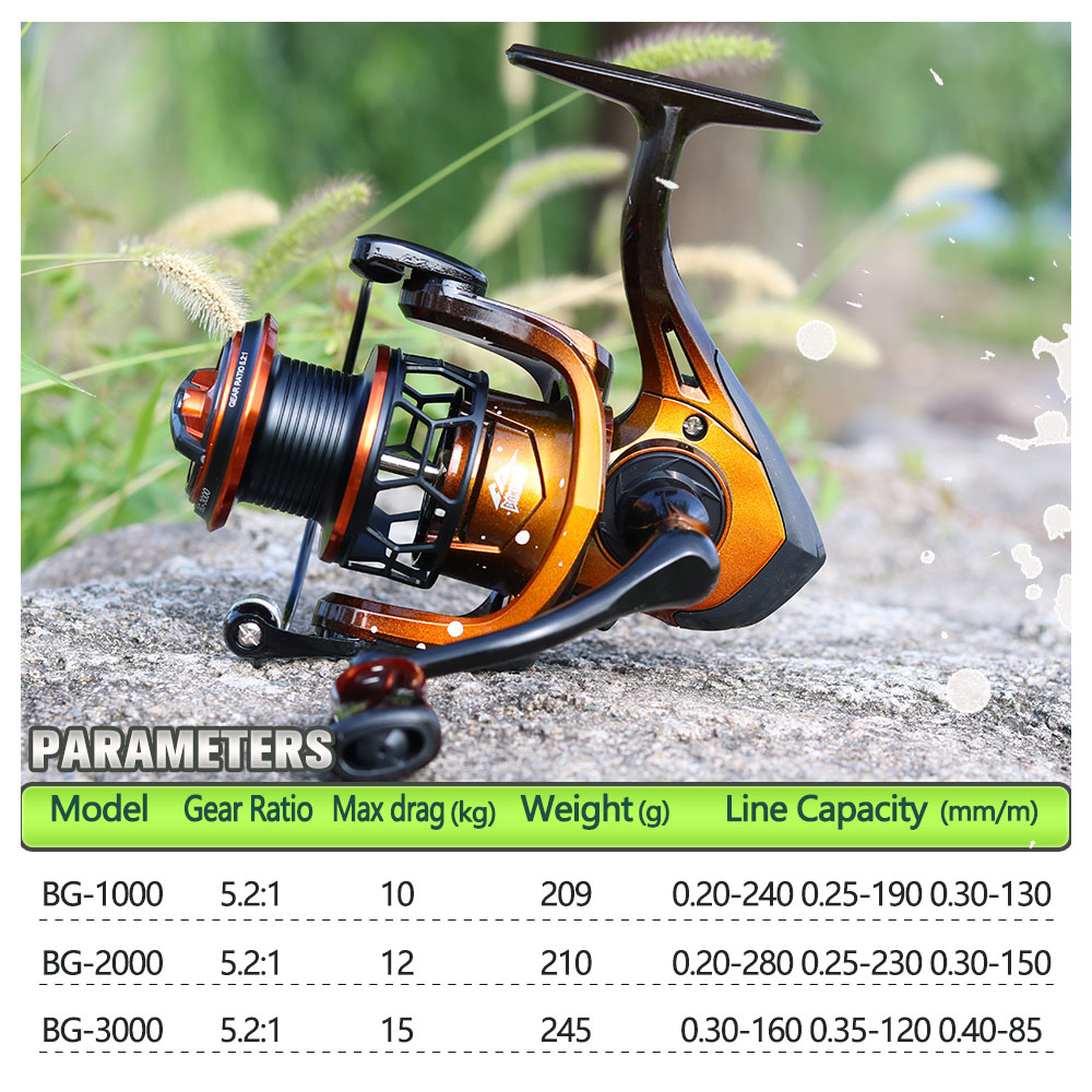 JOSBY Spinning Visserijmolen 1 - Kastking Reel Zephyr recensie en prijs